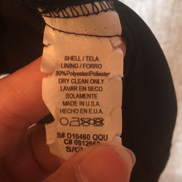 Black form fitting mini dress - Picture 6 of 6